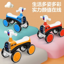 新款儿童平衡车1-3岁宝宝学步车2-4岁小孩玩具车滑行车四轮溜溜车