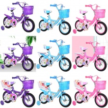 儿童自行车公主 12寸14寸16寸18寸脚踏单车 儿童公主自行车