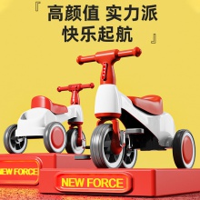 儿童三轮轻便车平衡车男女宝宝两用1-3岁宝宝学步车防侧翻可脚蹬