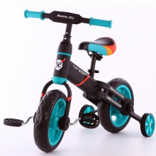 儿童脚踩多功能儿童平衡车脚踏车小孩自行车三轮车滑行车四合一助