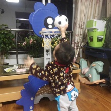儿童篮球架室内可升降家用投篮框幼儿宝宝玩具球类1-2-7周岁男孩