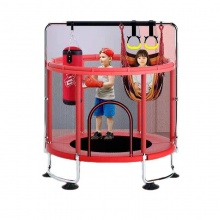 儿童蹦床蹦蹦床室内小型家用弹跳家庭版1到6到12岁吊环训练长高