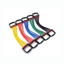 家庭锻炼健身运动器材拉力绳开背美背女健身器材美背扩胸拉力器