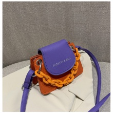 包包女孩2023日系胸包斜挎包INS迷你口红包时尚链条小包零钱包