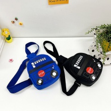 2023新款包包儿童胸包小汽车简约单肩包出行旅游零钱包