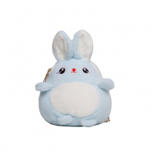 包包女2023新款毛绒单肩可爱玩偶女包小熊兔子斜挎包女包