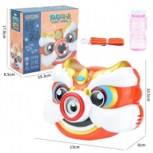 新款国潮电动灯光音乐泡泡相机 儿童吹泡泡宝宝玩具 全自动泡泡机