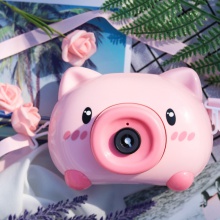 儿童全自动电动吹小猪猪泡泡相机摆地摊货源网红少女心泡泡机玩具