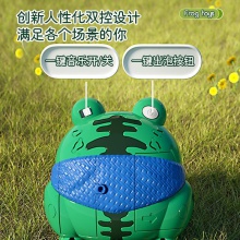 电动青蛙电动泡泡枪自动泡泡相机儿童卡通吹泡泡相机灯光音乐青蛙