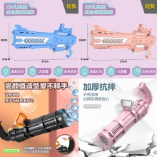 吹泡泡机儿童手持枪网红爆款2023新款全自动电动泡泡枪男女孩玩具