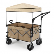 户外营地可折叠顶棚防晒遮阳棚露营推车防雨棚