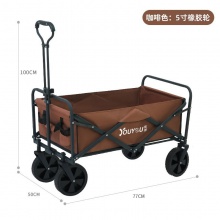 露营推车户外营地野营车可大容量折叠小拖车野餐手拉车桌板野营车