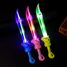 发光刀剑玩具 卡通玩具刀剑自带电子带音乐 夜市地摊热卖发光玩具