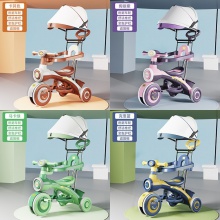 儿童三轮车1-3-6岁童车宝宝手推车小孩玩具自行车童车可坐脚踏车