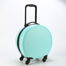 新款18寸儿童行李箱拉杆箱logo印制小学生万向轮圆形 旅行箱