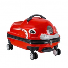 卡通小汽车儿童拉杆箱 可坐骑乘幼儿园行李箱幼儿园上学行李箱