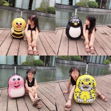 儿童拉杆箱印制logo男女宝宝卡通行李箱16寸幼儿园登机箱