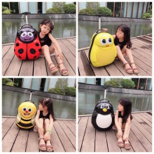 儿童拉杆箱印制logo男女宝宝卡通行李箱16寸幼儿园登机箱