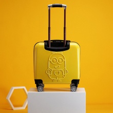18寸登机行李箱3D立体大眼韩式高颜值儿童拉杆男可爱旅行日系