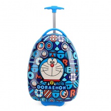 16寸卡通拉杆箱儿童行李箱印制logo单向水晶轮学生拉杆