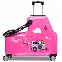 汪汪队立大功儿童行李箱可坐可骑男女宝宝拉杆箱时尚卡通旅行箱子