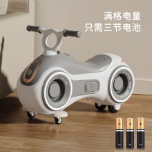 儿童扭扭车溜溜车男女宝宝1一3岁防侧翻大人可坐摇摆妞妞车