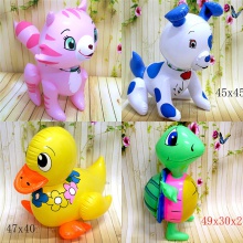 pvc材质 大号充气玩具 充气草莓猫 儿童充气玩具