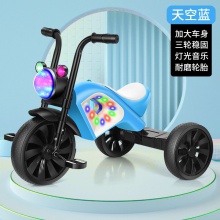 儿童三轮车婴儿手推车小童自行车橡胶轮1-3-6岁多功能三轮车