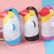 夏季热卖加厚新款彩色企鹅不倒翁儿童玩具 超市广告促销礼品