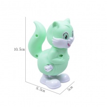 会跑的松鼠发条玩具小动物卡通上弦发链跳跳儿童益智幼儿园小礼品