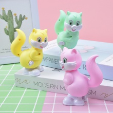 会跑的松鼠发条玩具小动物卡通上弦发链跳跳儿童益智幼儿园小礼品