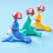 创意上链玩具好玩的上发条小孩玩具地摊货爬行海狮发条海豹