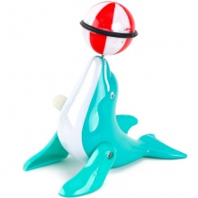 创意上链玩具好玩的上发条小孩玩具地摊货爬行海狮发条海豹