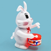 上链打鼓兔子儿童玩具发条打鼓兔子益智敲鼓卡通兔子