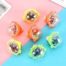 摩擦陀螺 发光陀螺 飞速旋转闪光陀螺玩具 地摊货源