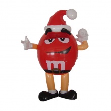 pvc红豆充气公仔玩具展示吉祥物气模卡通不倒翁人物仿真广告模型