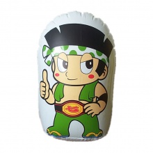 充气不倒翁广告气模吹气公仔卡通动物牙膏小猪熊猫打击柱玩具