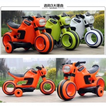 新款儿童电动摩托车 适合2-9岁男女宝宝多功能电动童车