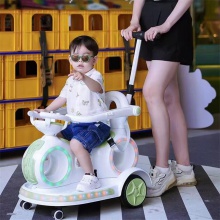 儿童电动瓦力车宝宝室内四轮摇摇玩具车手推可坐瓦力车
