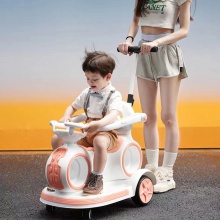 儿童电动瓦力车宝宝室内四轮摇摇玩具车手推可坐瓦力车