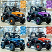 儿童电动车四轮沙滩越野车1-5岁男女宝宝可坐人超大遥控电动汽车