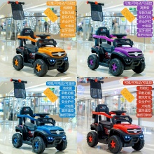 儿童电动车四轮沙滩越野车1-5岁男女宝宝可坐人超大遥控电动汽车
