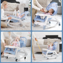 哄娃摇床婴儿摇摇椅安抚椅新生儿宝宝摇篮躺椅哄睡带娃用品摇摇床