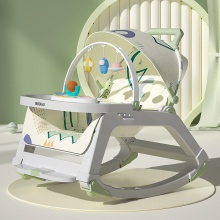 哄娃摇床婴儿摇摇椅安抚椅新生儿宝宝摇篮躺椅哄睡带娃用品摇摇床