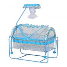 可摇童床万向轮带刹车婴儿童床宝宝摇床高端直供