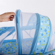 婴儿童床宝宝摇床厂家直供铁质婴儿床 可摇童床万向轮带刹车