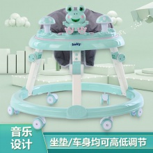 学步车防o型腿婴儿多功能防侧翻手推车宝宝可坐可推学行车起步车