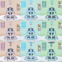 学步车防o型腿婴儿多功能防侧翻手推车宝宝可坐可推学行车起步车