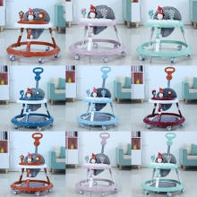 学步车防侧翻多功能婴儿手推车防O形腿宝宝儿童6-18个月助步车