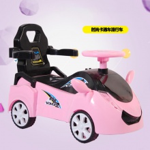 儿童滑行车四轮溜溜车宝宝平衡车扭扭车带音乐可坐玩具车